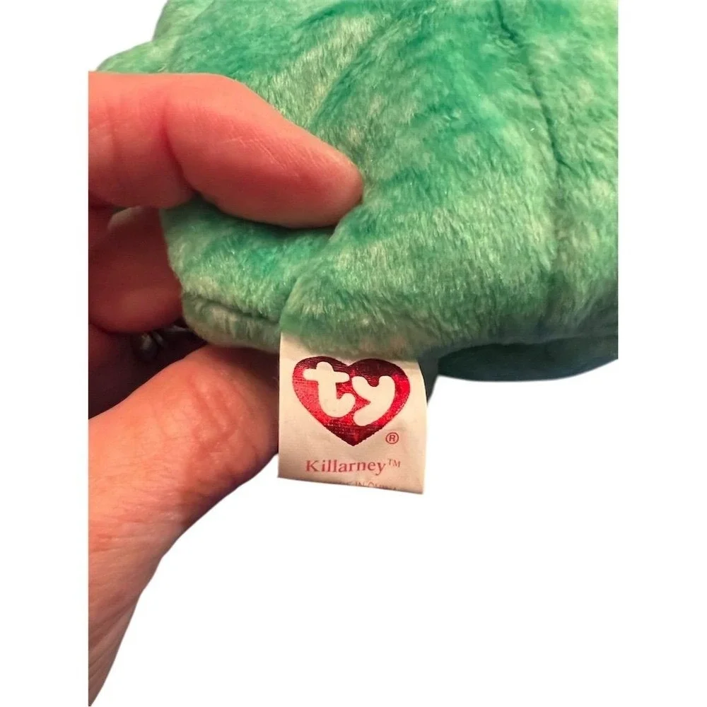 Ty Beanie Baby Killarney Irish Bear St. Patrick's Day Collectible 8